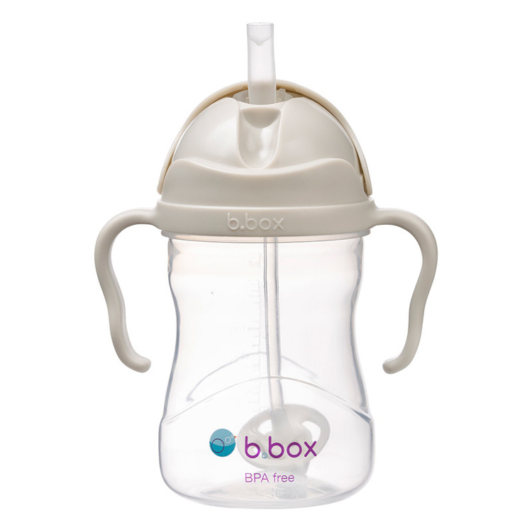 Bidon ze słomką 240 ml, latte