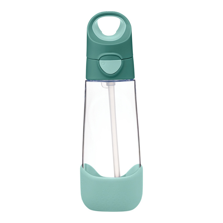 Butelka na wodę tritanowa ze słomką 600ml Emerald Forest