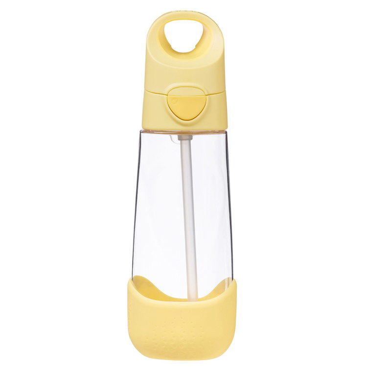 Butelka na wodę tritanowa ze słomką 600ml Lemon Twist