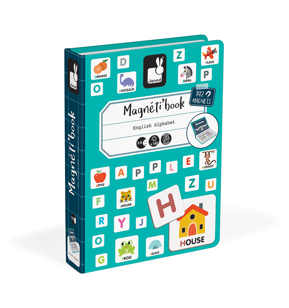 Magnetyczna układanka Alfabet Magnetibook