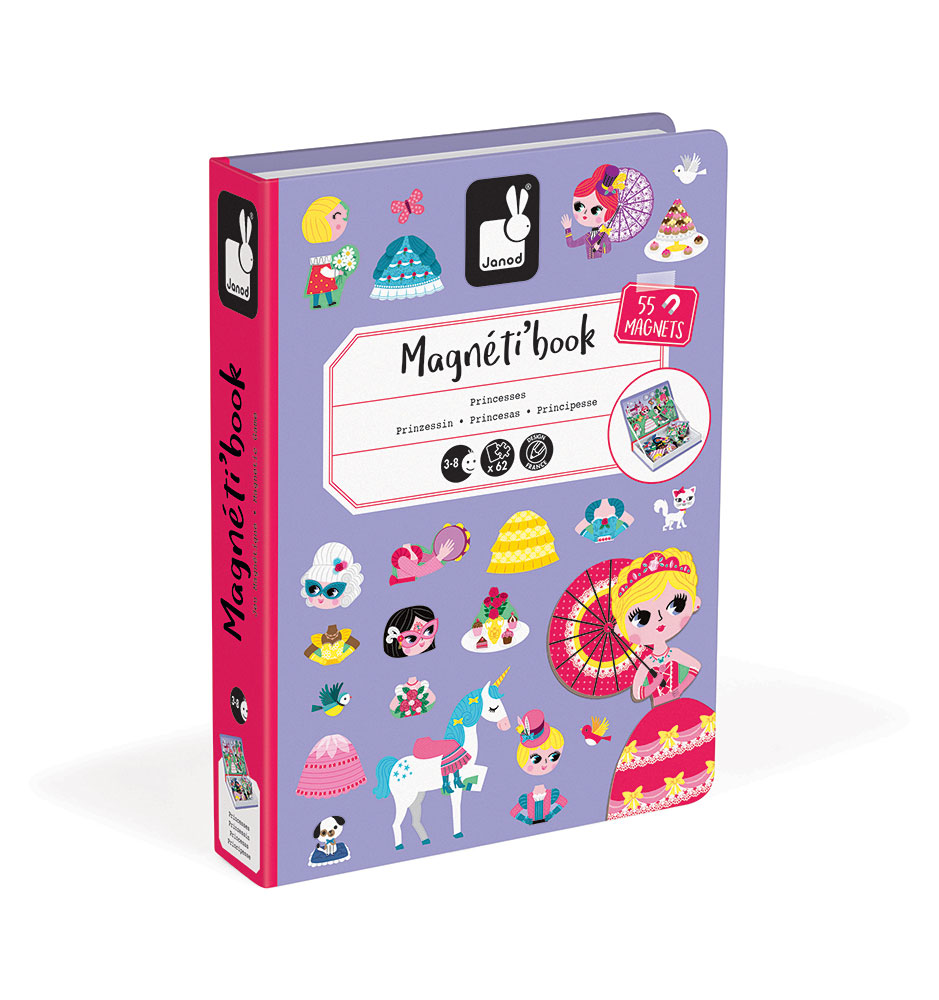 Magnetyczna układanka Księżniczki Magnetibook