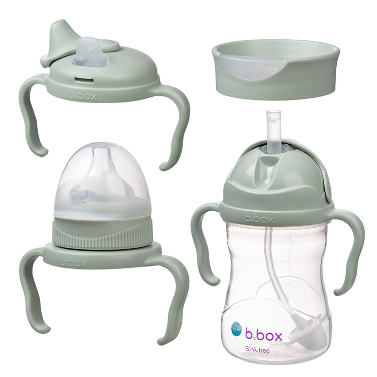 Kubek 4w1 zestaw 240 ml, szałwiowy