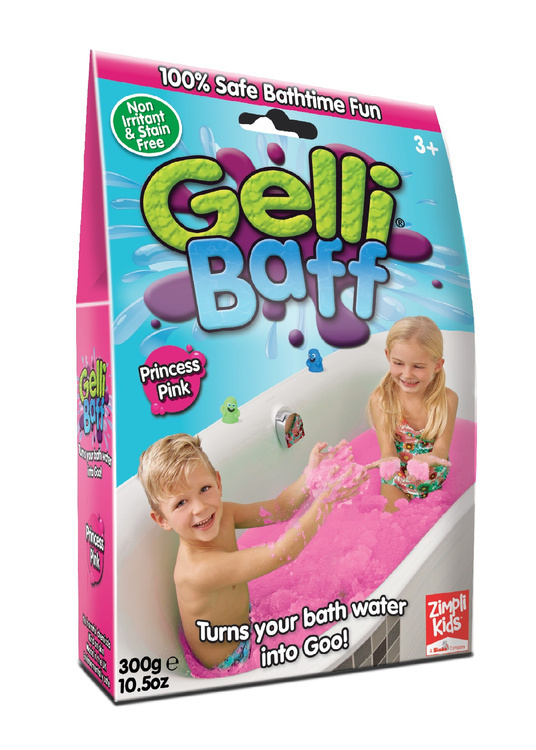 Magiczny proszek do kąpieli, Gelli Baff, różowy, 1 użycie, 3+
