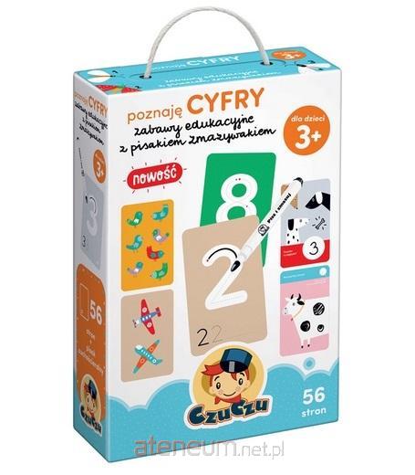 CzuCzu Poznaję cyfry. Zabawy edukacyjne z pisakiem 3+