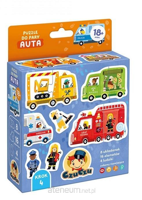 CzuCzu Puzzle do pary Auta 18m+