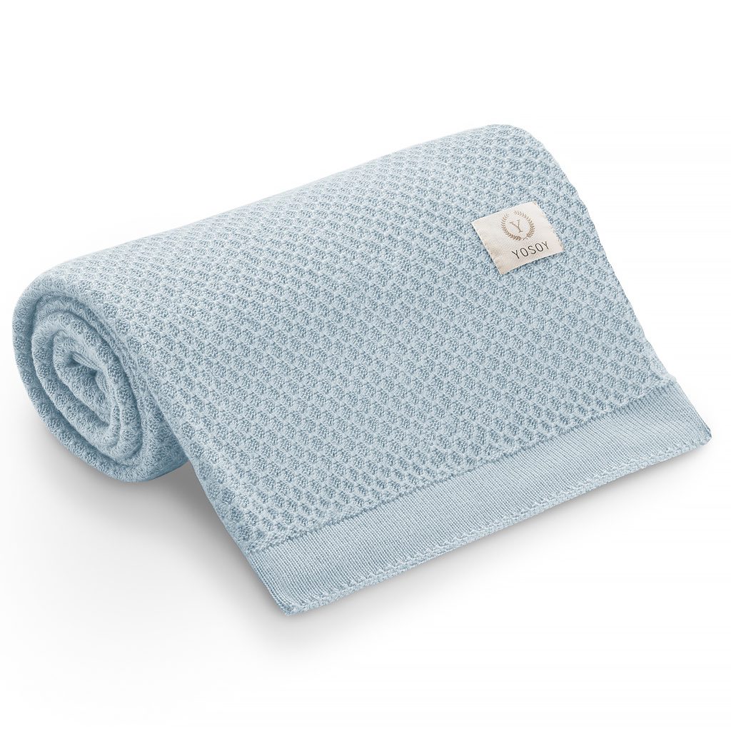 Koc bambusowy Clover Blue