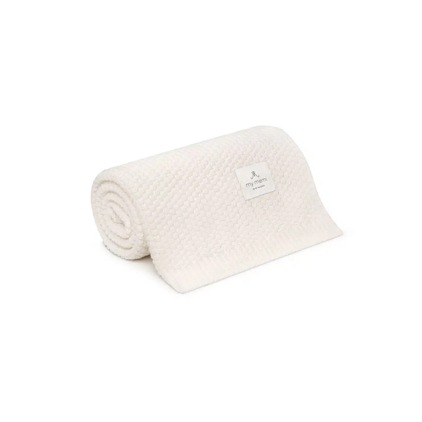 Kocyk ze 100% wełny merino cream - premiumcollection