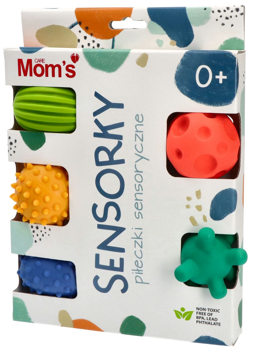 Pastelowe Piłeczki sensoryczne 5 szt.